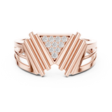 Ladies Ring LR-01 (38) - Rose Gold - Image