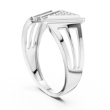 Ladies Ring LR-01 (38) - White Gold - Image