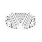 Ladies Ring LR-01 (38) - White Gold - Image