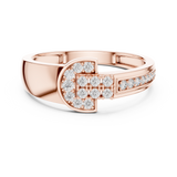 Ladies Ring LR-01 (39) - Rose Gold - Image