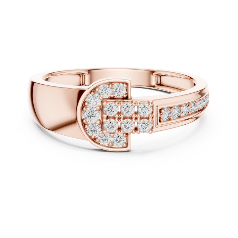 Ladies Ring LR-01 (39) - Rose Gold - Image