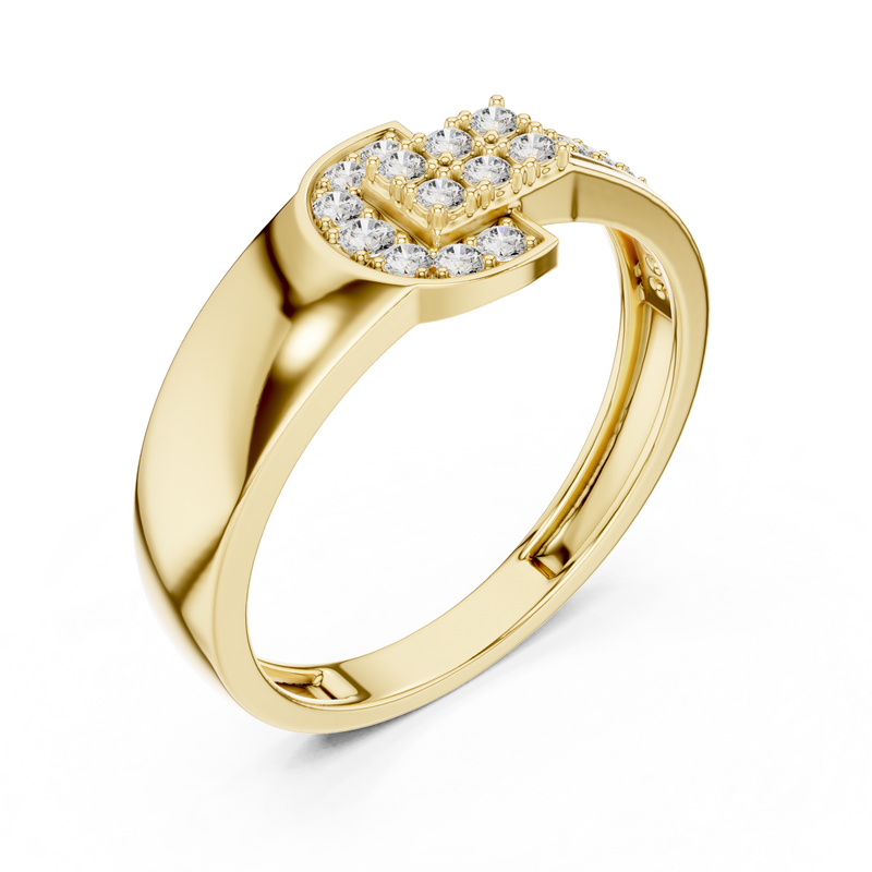 Ladies Ring LR-01 (39) - Yellow Gold - Image