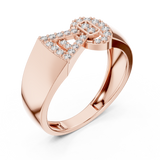 Ladies Ring LR-01 (40) - Rose Gold - Image