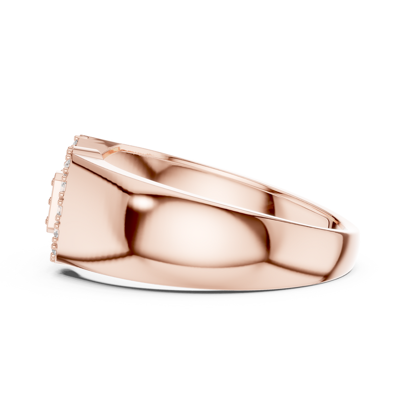 Ladies Ring LR-01 (40) - Rose Gold - Image