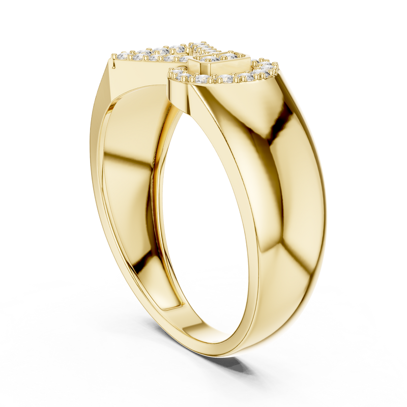 Ladies Ring LR-01 (40) - Yellow Gold - Image