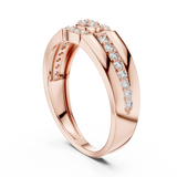 Ladies Ring LR-01 (41) - Rose Gold - Image