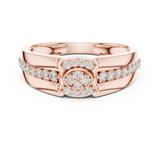 Ladies Ring LR-01 (41) - Rose Gold - Image