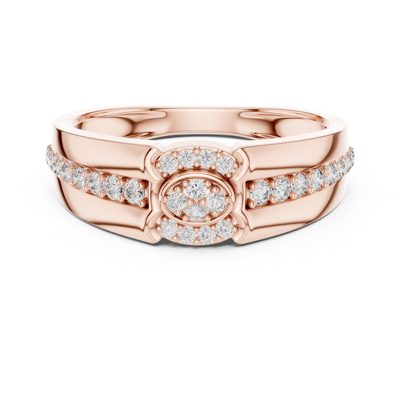 Ladies Ring LR-01 (41) - Rose Gold - Image
