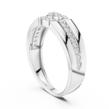 Ladies Ring LR-01 (41) - White Gold - Image
