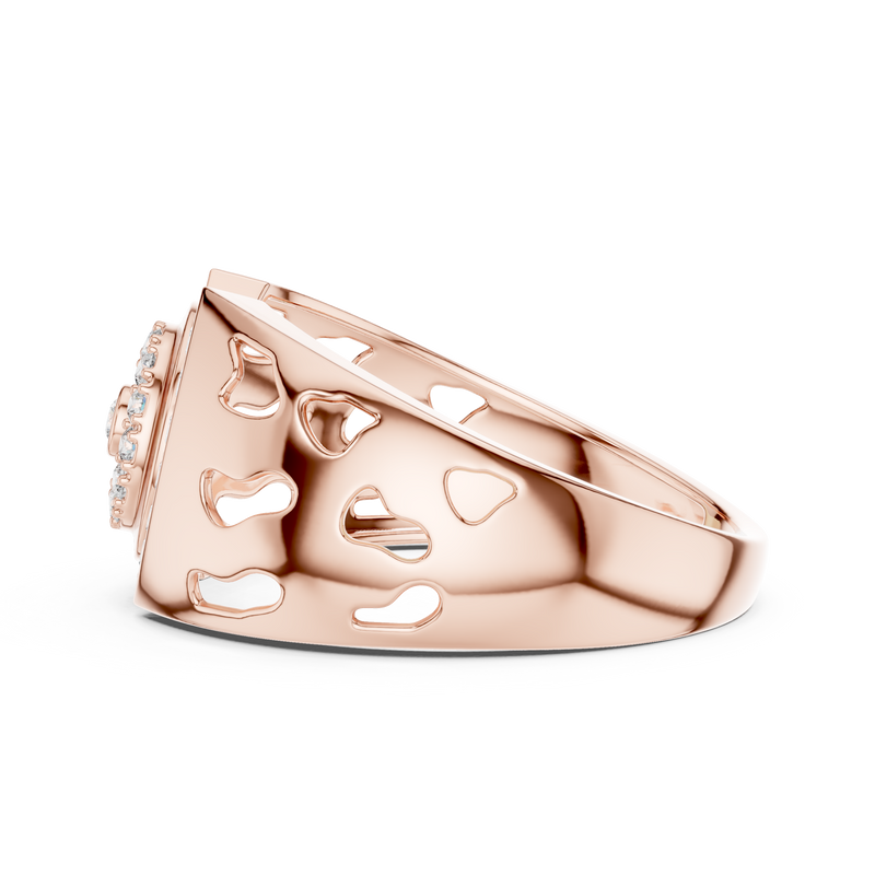 Ladies Ring LR-01 (42) - Rose Gold - Image