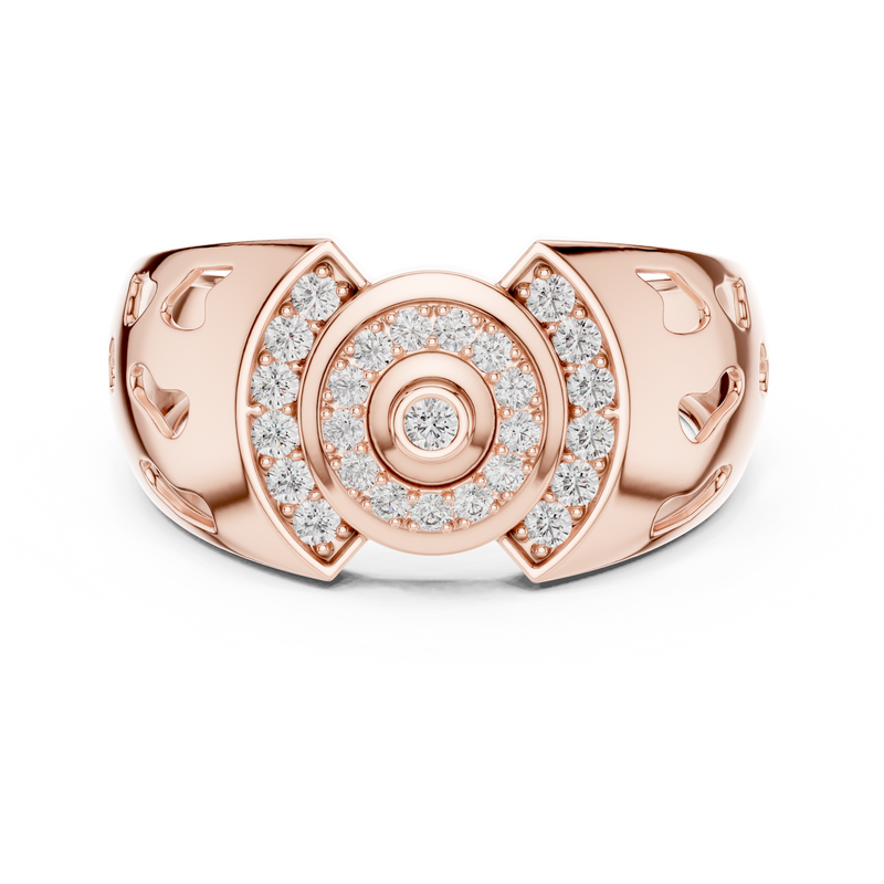 Ladies Ring LR-01 (42) - Rose Gold - Image
