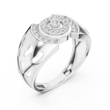 Ladies Ring LR-01 (42) - White Gold - Image