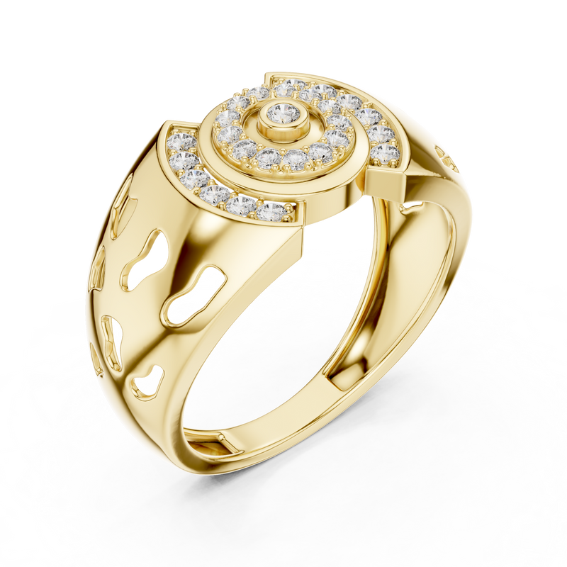 Ladies Ring LR-01 (42) - Yellow Gold - Image