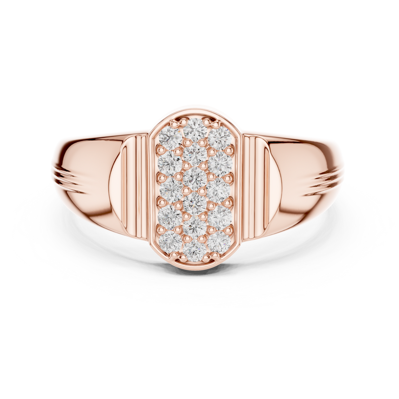 Ladies Ring LR-01 (43) - Rose Gold - Image