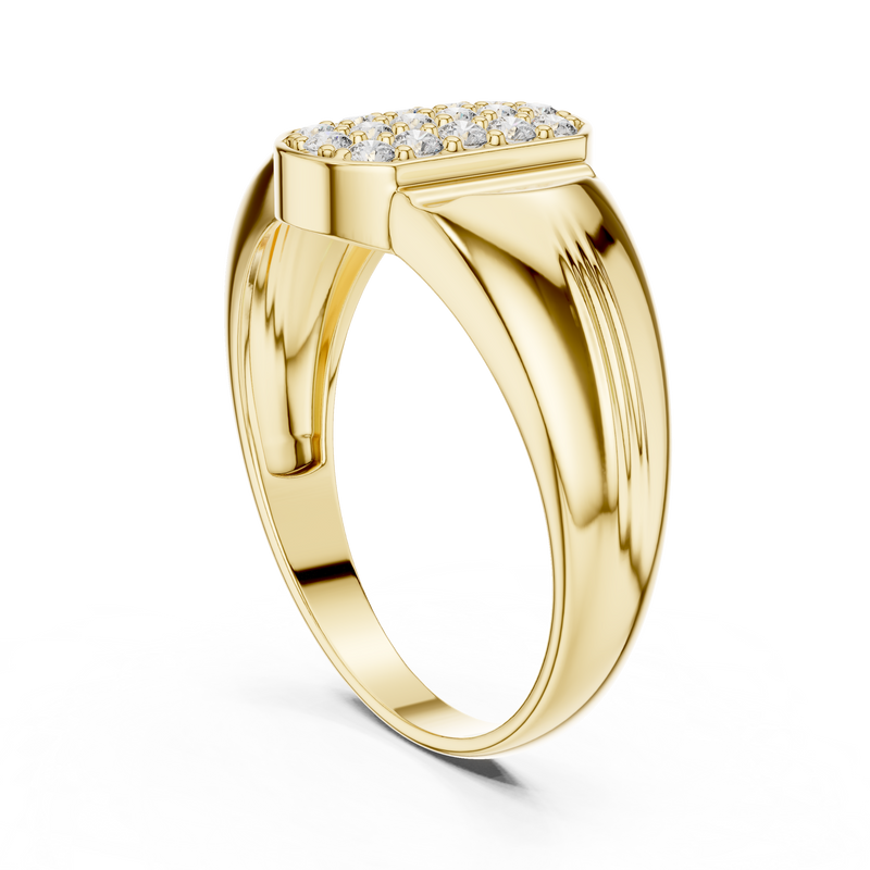 Ladies Ring LR-01 (43) - Yellow Gold - Image