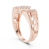Ladies Ring LR-01 (44) - Rose Gold - Image