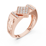 Ladies Ring LR-01 (44) - Rose Gold - Image