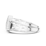 Ladies Ring LR-01 (44) - White Gold - Image