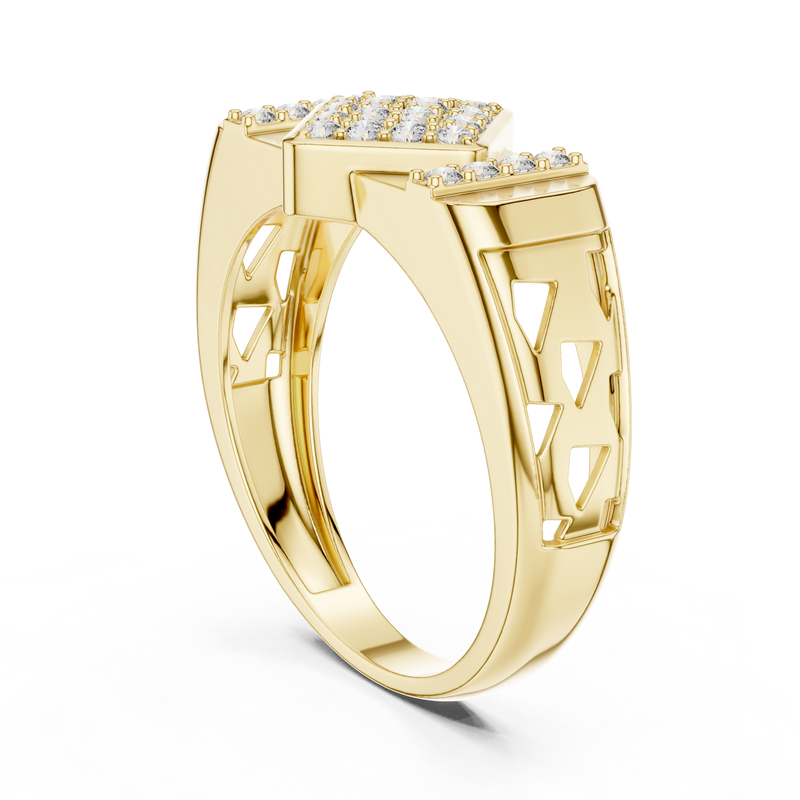 Ladies Ring LR-01 (44) - Yellow Gold - Image