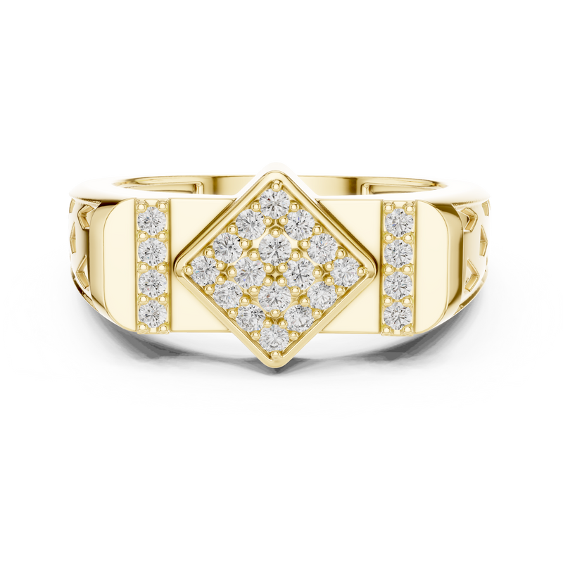 Ladies Ring LR-01 (44) - Yellow Gold - Image