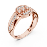 Ladies Ring LR-01 (45) - Rose Gold - Image