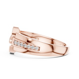 Ladies Ring LR-01 (45) - Rose Gold - Image