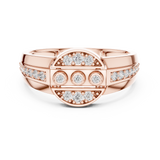 Ladies Ring LR-01 (45) - Rose Gold - Image