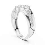 Ladies Ring LR-01 (45) - White Gold - Image