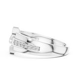 Ladies Ring LR-01 (45) - White Gold - Image