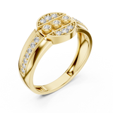 Ladies Ring LR-01 (45) - Yellow Gold - Image
