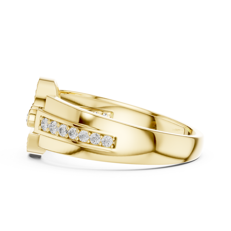 Ladies Ring LR-01 (45) - Yellow Gold - Image