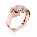 Ladies Ring LR-01 (46) - Rose Gold - Image