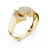 Ladies Ring LR-01 (46) - Yellow Gold - Image