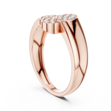 Ladies Ring LR-01 (47) - Rose Gold - Image