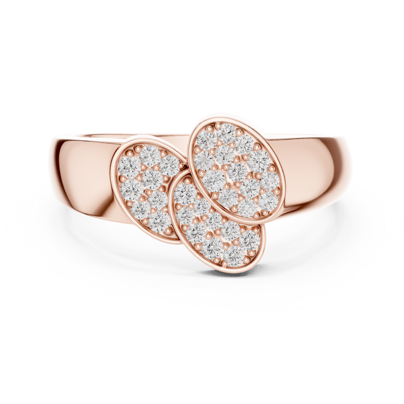 Ladies Ring LR-01 (47) - Rose Gold - Image