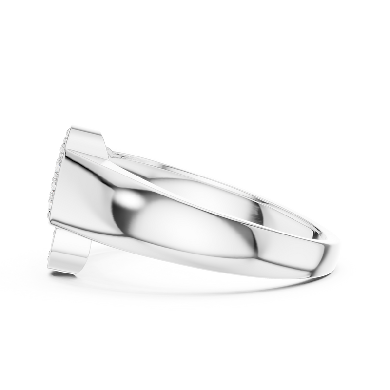Ladies Ring LR-01 (47) - White Gold - Image
