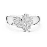 Ladies Ring LR-01 (47) - White Gold - Image