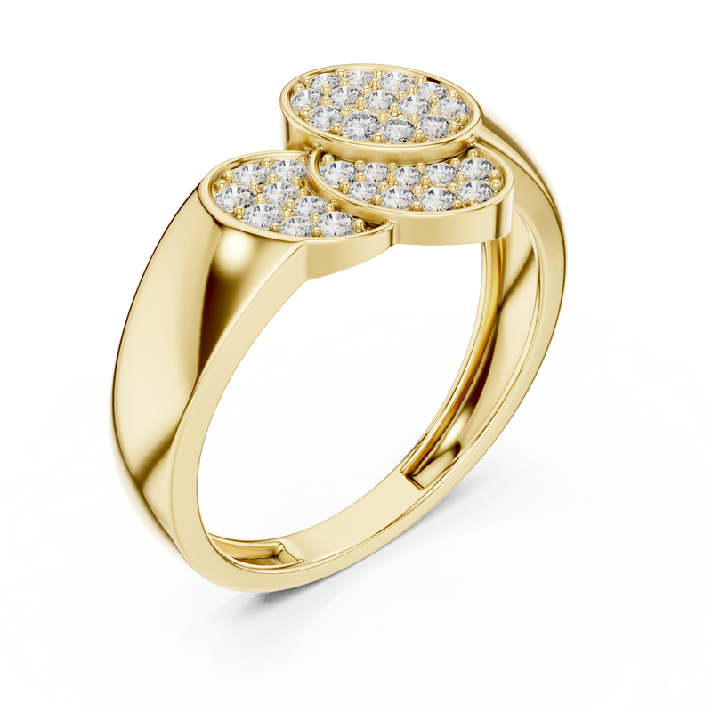 Ladies Ring LR-01 (47) - Yellow Gold - Image