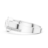 Ladies Ring LR-01 (48) - White Gold - Image