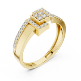 Ladies Ring LR-01 (48) - Yellow Gold - Image
