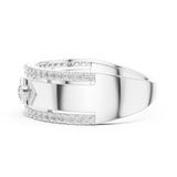 Ladies Ring LR-01 (49) - White Gold - Image