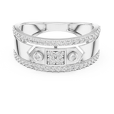 Ladies Ring LR-01 (49) - White Gold - Image