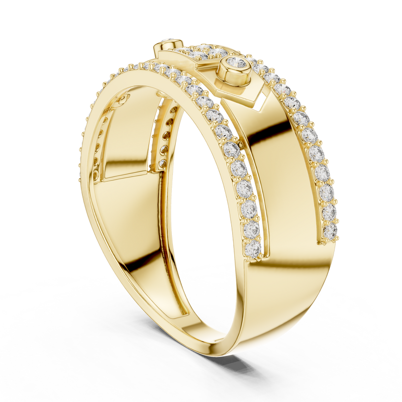 Ladies Ring LR-01 (49) - Yellow Gold - Image