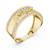 Ladies Ring LR-01 (49) - Yellow Gold - Image