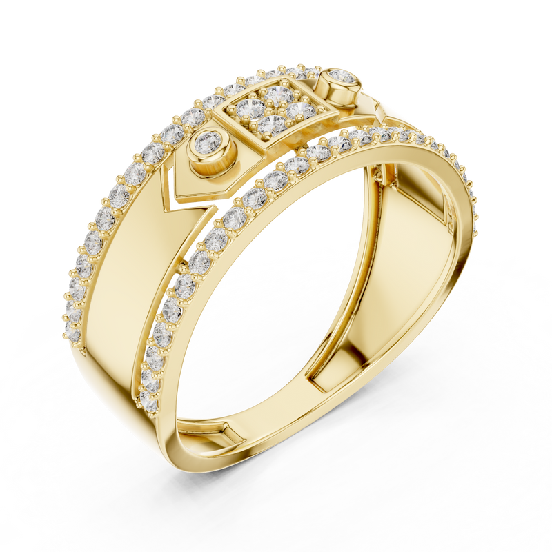 Ladies Ring LR-01 (49) - Yellow Gold - Image