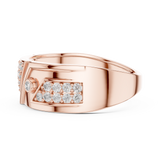 Ladies Ring LR-01 (50) - Rose Gold - Image