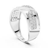 Ladies Ring LR-01 (50) - White Gold - Image
