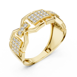 Ladies Ring LR-01 (51) - Yellow Gold - Image