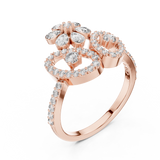 Ladies Ring LR-01 (52) - Rose Gold - Image