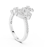Ladies Ring LR-01 (52) - White Gold - Image